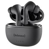 Intenso - Black Buds T300A Auriculares True Wireless Stereo (TWS) Dentro de oído Llamadas/Música/Deporte/Uso diario USB Tipo C B