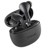 Intenso - Black Buds T300A Auriculares True Wireless Stereo (TWS) Dentro de oído Llamadas/Música/Deporte/Uso diario USB Tipo C B
