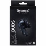 Intenso - Black Buds T300A Auriculares True Wireless Stereo (TWS) Dentro de oído Llamadas/Música/Deporte/Uso diario USB Tipo C B