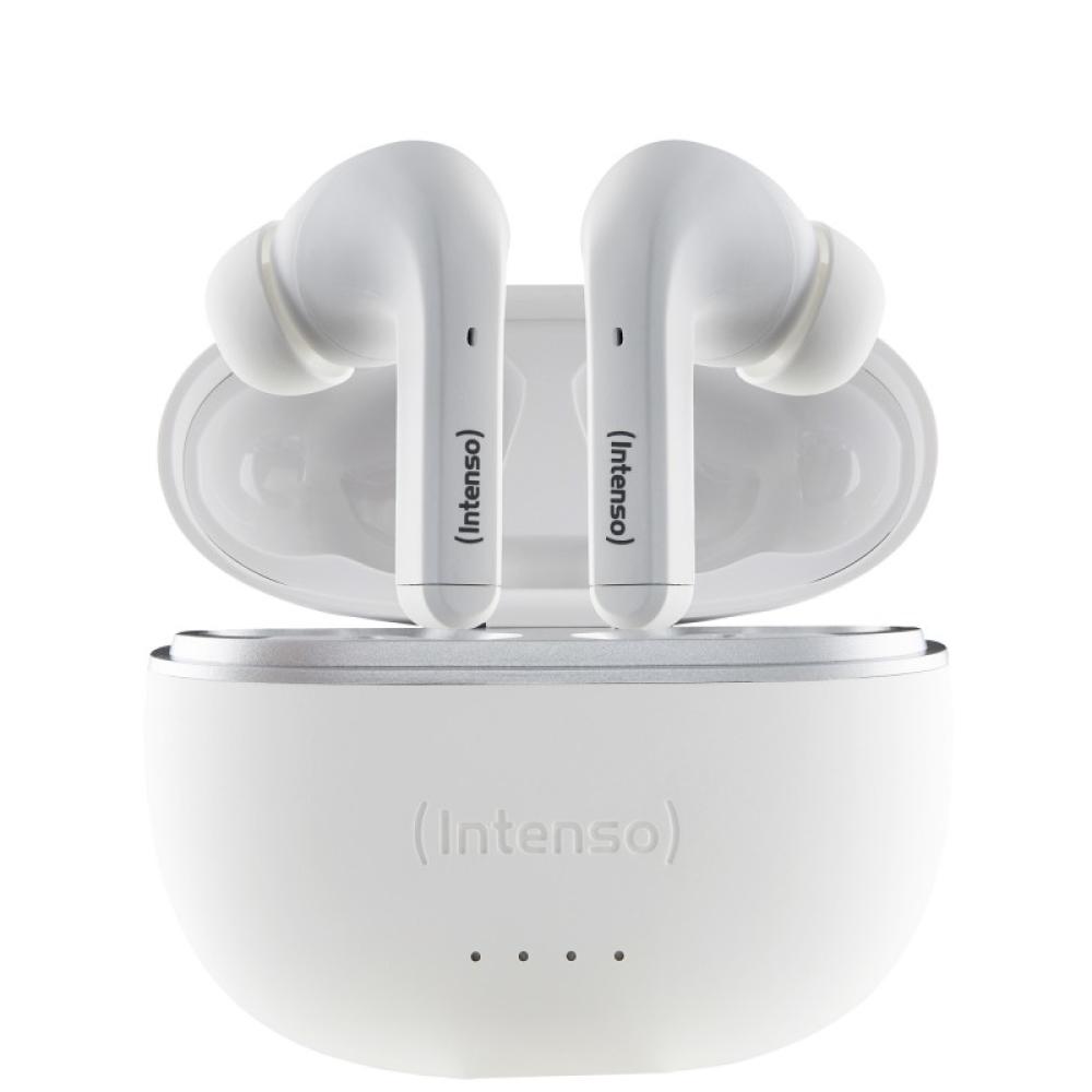 Intenso - White Buds T302A Auriculares True Wireless Stereo (TWS) Dentro de oído Llamadas/Música/Deporte/Uso diario USB Tipo C B