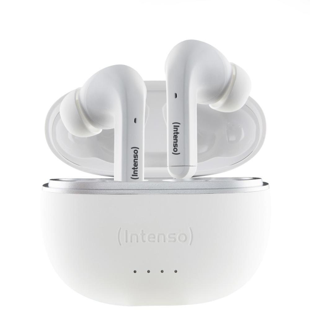 Intenso - White Buds T302A Auriculares True Wireless Stereo (TWS) Dentro de oído Llamadas/Música/Deporte/Uso diario USB Tipo C B