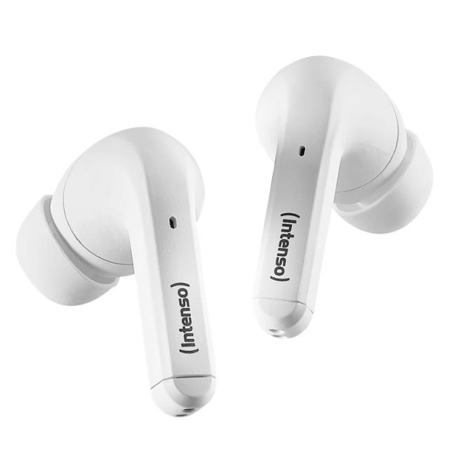 Intenso - White Buds T302A Auriculares True Wireless Stereo (TWS) Dentro de oído Llamadas/Música/Deporte/Uso diario USB Tipo C B