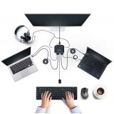 StarTech.com - C2-D46-UC2-CBL-KVM interruptor KVM Negro