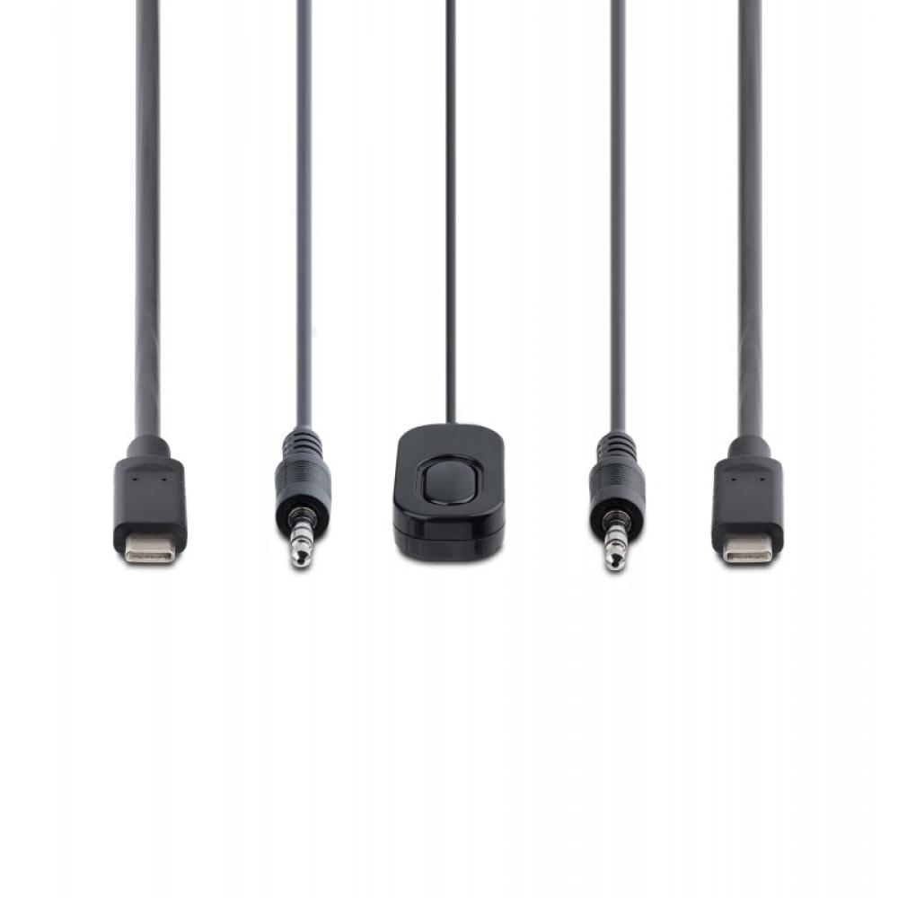 StarTech.com - C2-D46-UC2-CBL-KVM interruptor KVM Negro