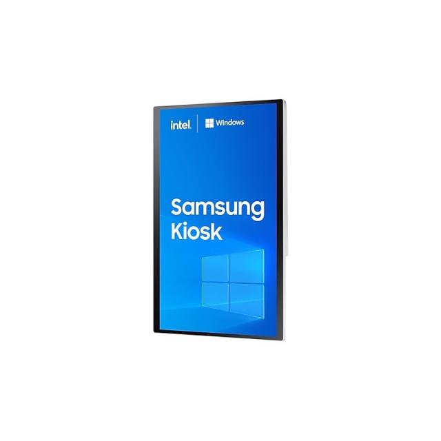 Samsung - KM24C-3 Diseño de quiosco 61 cm (24") LED 250 cd / m² Full HD Blanco Pantalla táctil Procesador incorporado Windows 10