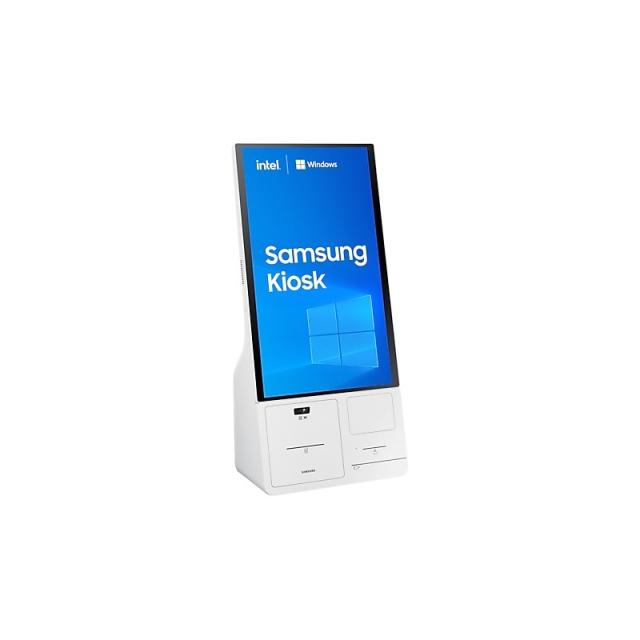 Samsung - KM24C-3 Diseño de quiosco 61 cm (24") LED 250 cd / m² Full HD Blanco Pantalla táctil Procesador incorporado Windows 10