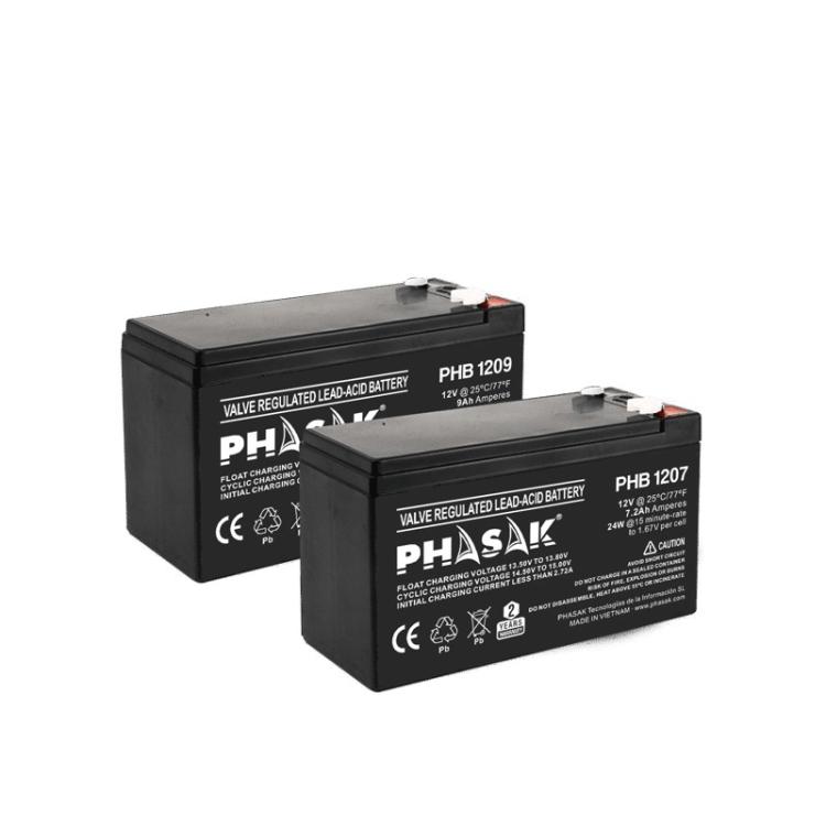 Phasak - Batería 12V 12Ah - PHB 1212