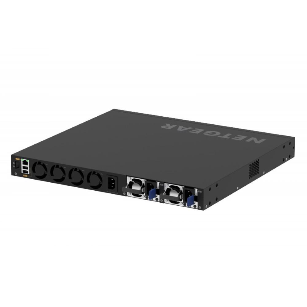 NETGEAR - M4350-48G4XF Gestionado L3 Gigabit Ethernet (10/100/1000) Energía sobre Ethernet (PoE) 1U Negro