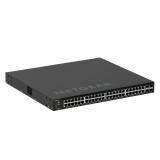 NETGEAR - M4350-48G4XF Gestionado L3 Gigabit Ethernet (10/100/1000) Energía sobre Ethernet (PoE) 1U Negro