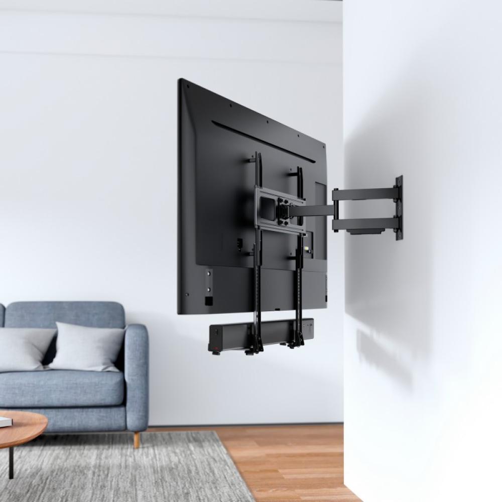 AISENS - Soporte Universal para Barra de Sonido, Negro - SPK01U-189