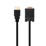 Nanocable - Cable Conversor HDMI a VGA, 1.8 m, Negro