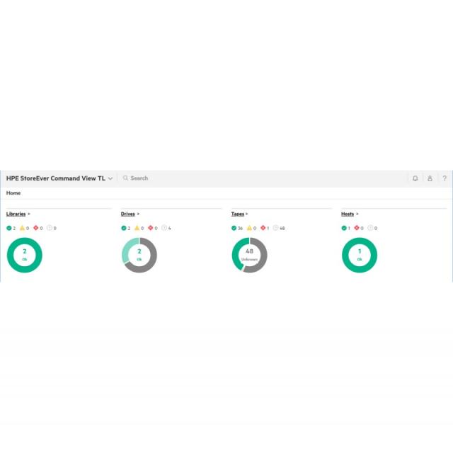 HPE - StoreEver Autoloader Command View for Tape Libraries - TapeAssure Advanced E-LTU