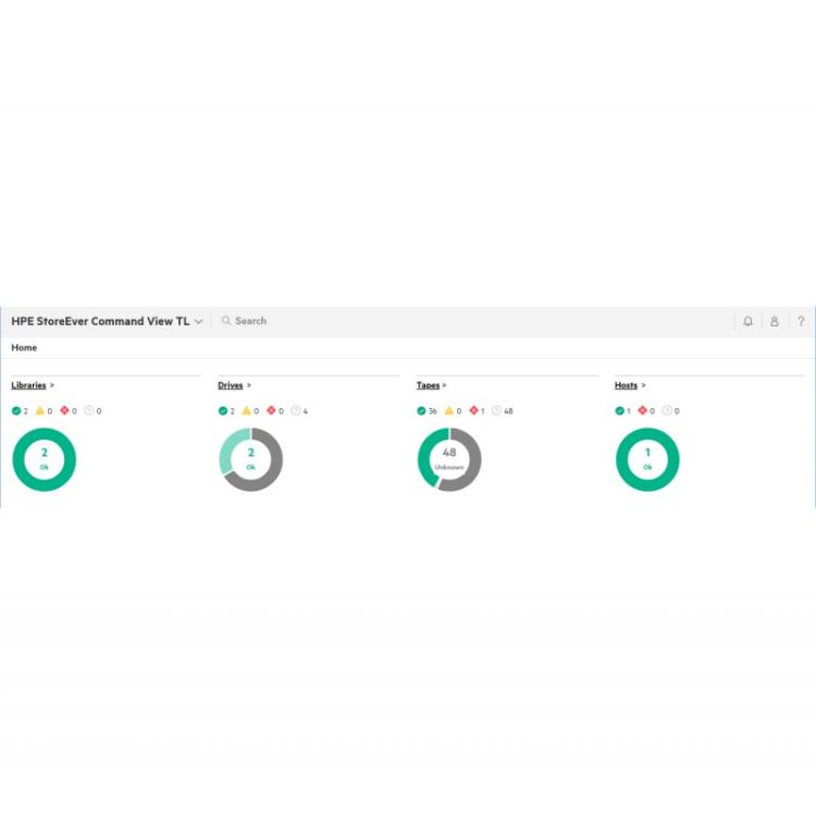 HPE - StoreEver Autoloader Command View for Tape Libraries - TapeAssure Advanced E-LTU