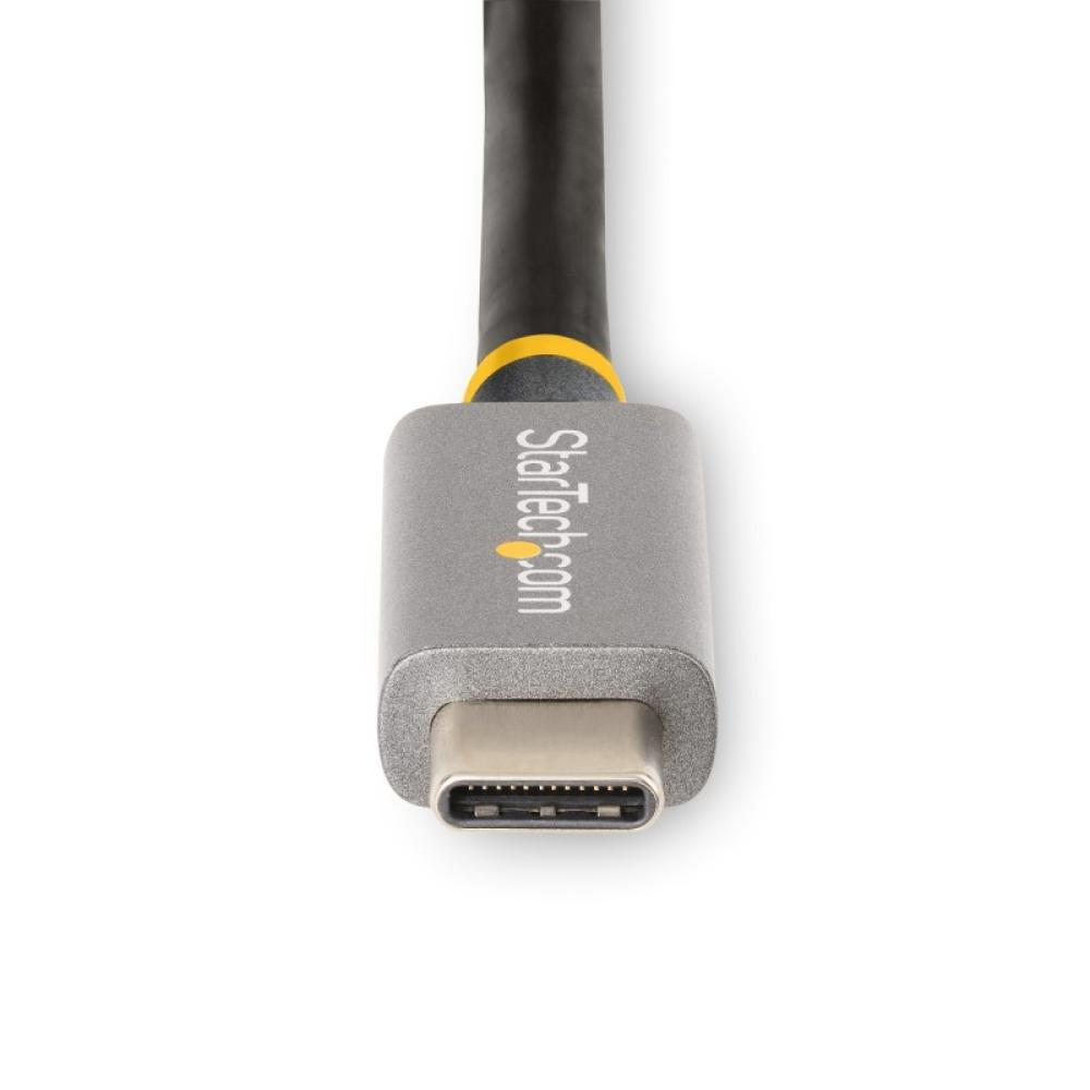 StarTech.com - Cable USB4 de 1m - Cable USB-C Certificado USB-IF 40Gbps - Cable USB Tipo C - Power Delivery PD de 100W 5A - Modo