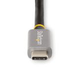 StarTech.com - Cable USB4 de 1m - Cable USB-C Certificado USB-IF 40Gbps - Cable USB Tipo C - Power Delivery PD de 100W 5A - Modo