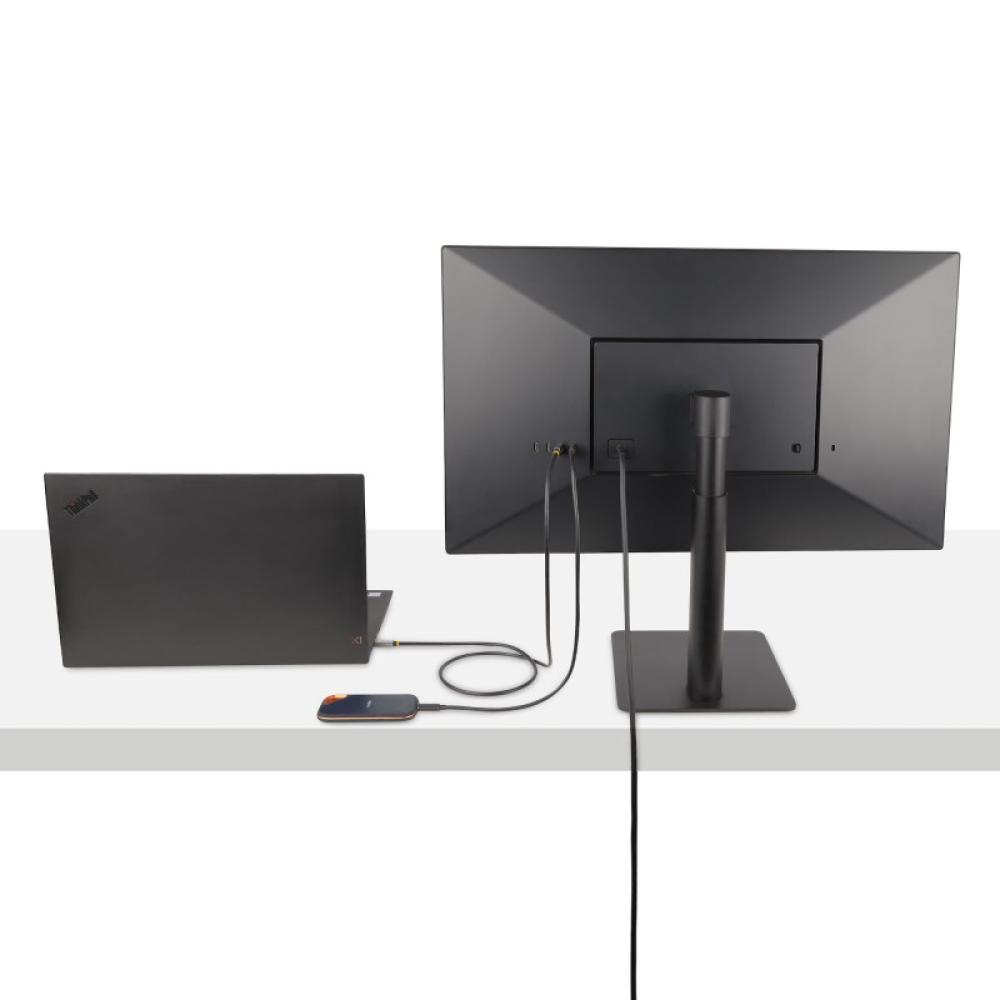 StarTech.com - Cable USB4 de 1m - Cable USB-C Certificado USB-IF 40Gbps - Cable USB Tipo C - Power Delivery PD de 100W 5A - Modo