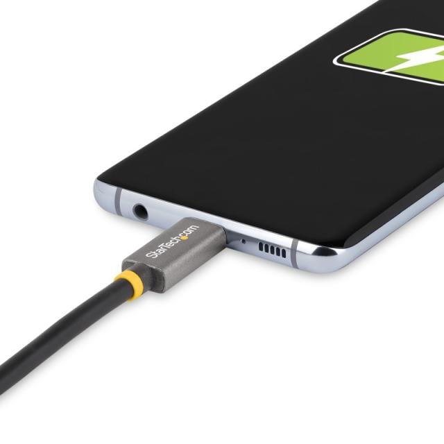 StarTech.com - Cable USB4 de 1m - Cable USB-C Certificado USB-IF 40Gbps - Cable USB Tipo C - Power Delivery PD de 100W 5A - Modo