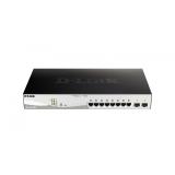 D-Link - DGS-1210-10MP switch Gestionado L2/L3 Gigabit Ethernet (10/100/1000) Energía sobre Ethernet (PoE) Negro