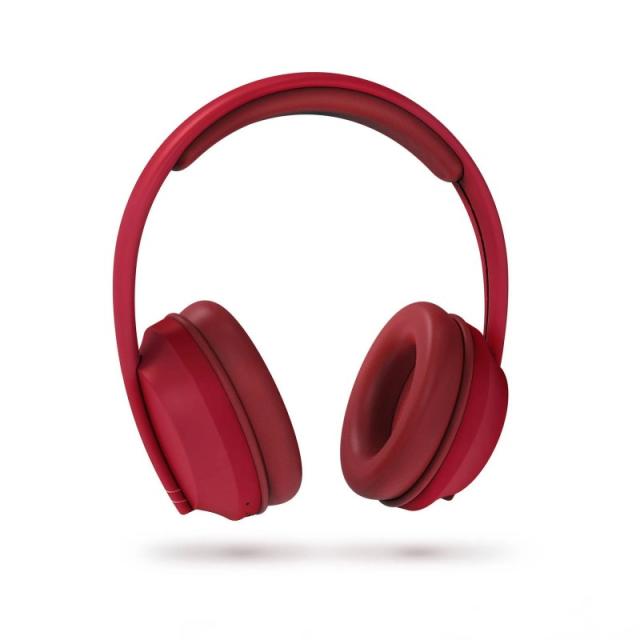 Energy Sistem - Hoshi Eco Auriculares Inalámbrico Diadema Llamadas/Música USB Tipo C Bluetooth Rojo