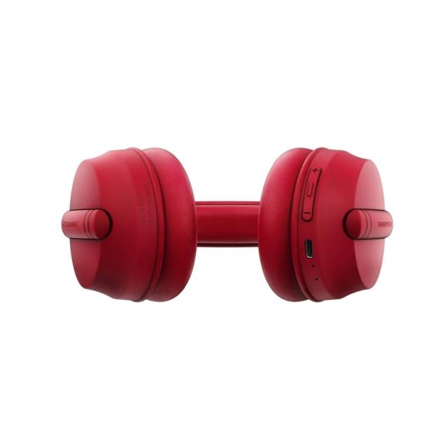 Energy Sistem - Hoshi Eco Auriculares Inalámbrico Diadema Llamadas/Música USB Tipo C Bluetooth Rojo