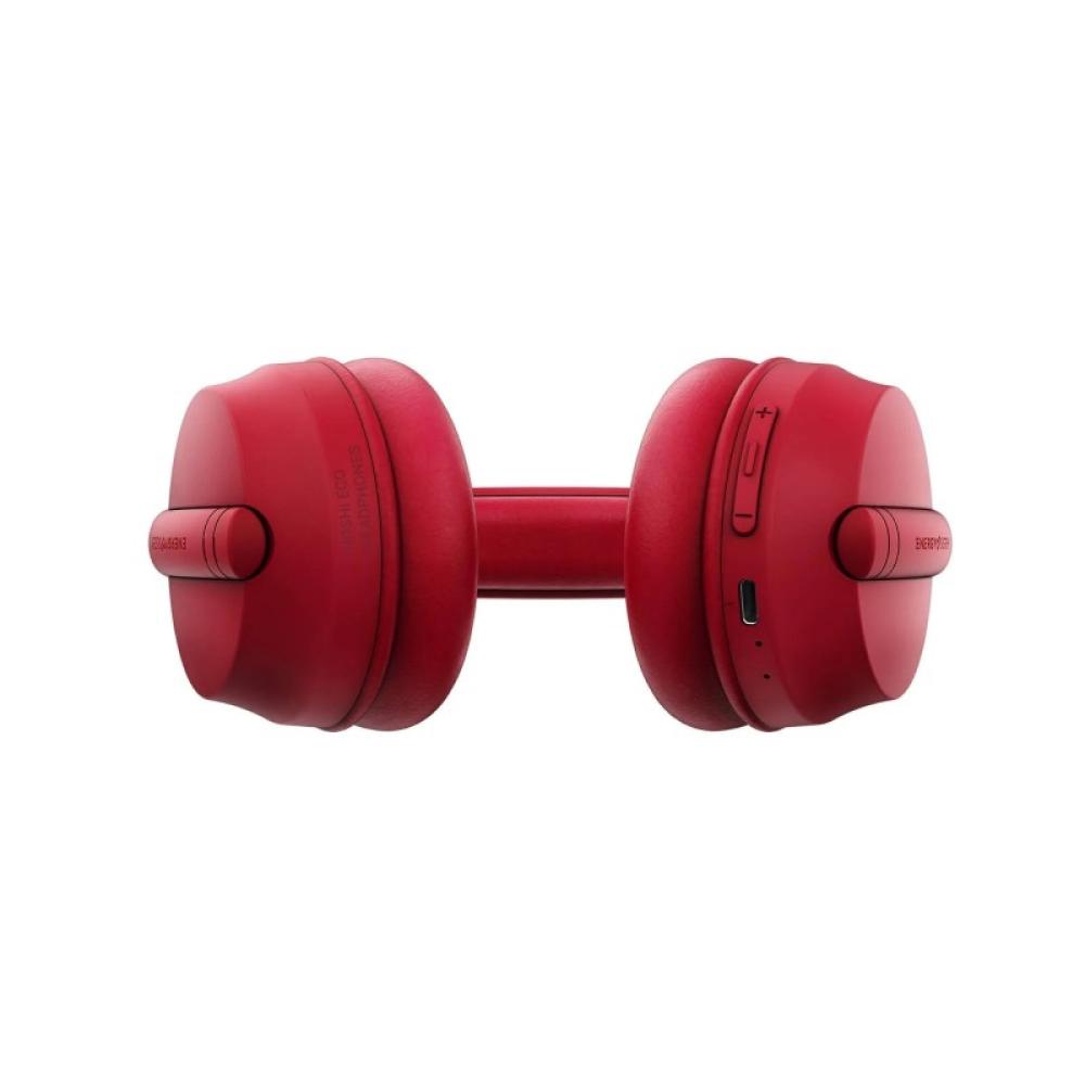 Energy Sistem - Hoshi Eco Auriculares Inalámbrico Diadema Llamadas/Música USB Tipo C Bluetooth Rojo