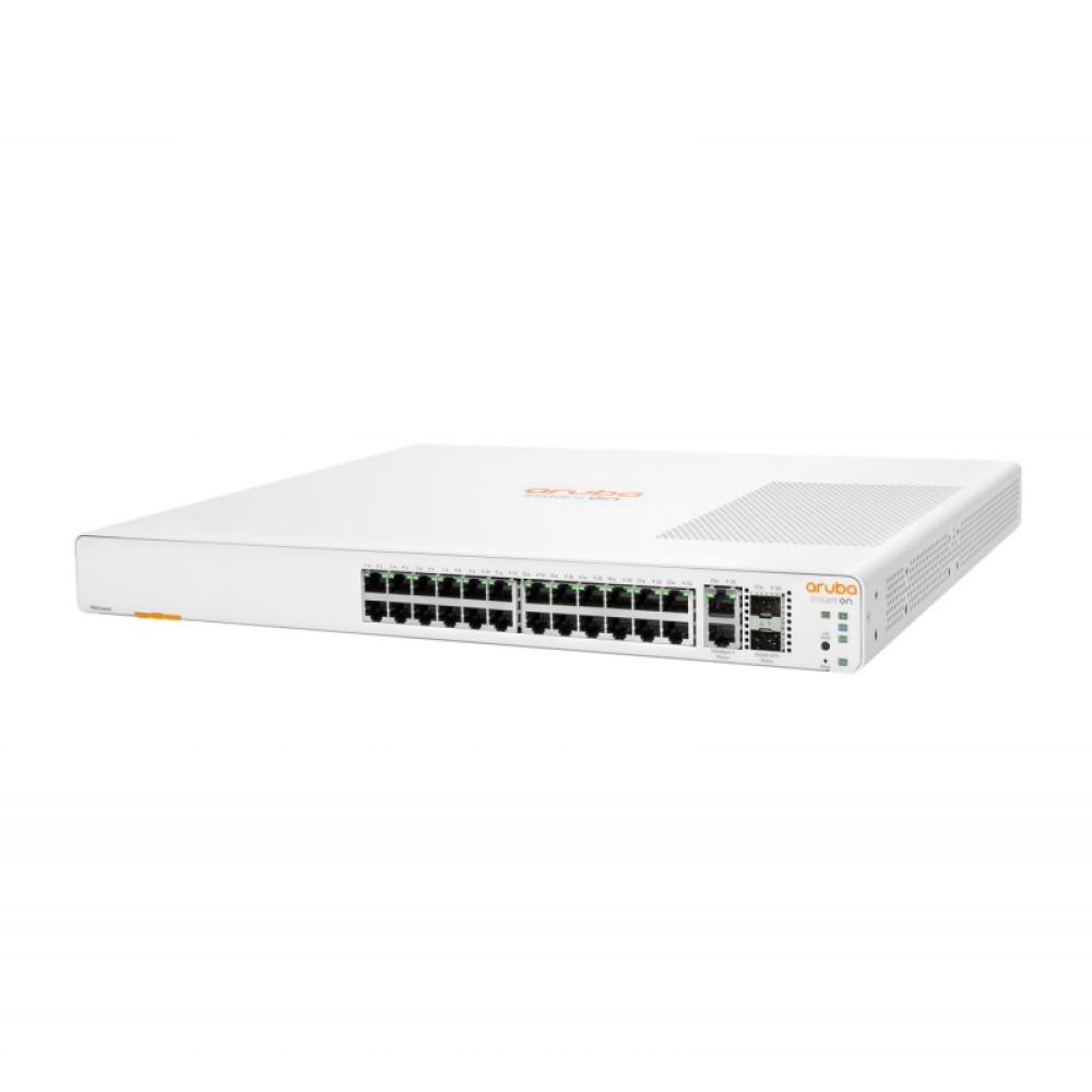 HPE - Aruba Networking Networking Instant On Switch 24p Gigabit 2p 10GBT 2p SFP+ 1960