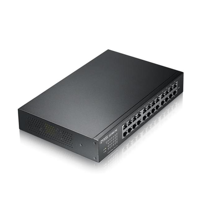 Zyxel - GS1900-24E-EU0103F switch Gestionado L2 Gigabit Ethernet (10/100/1000) 1U Negro