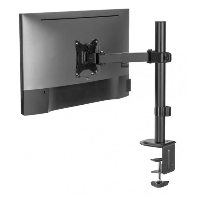 Equip - Soporte de escritorio articulado para monitor de 17«-32», negro