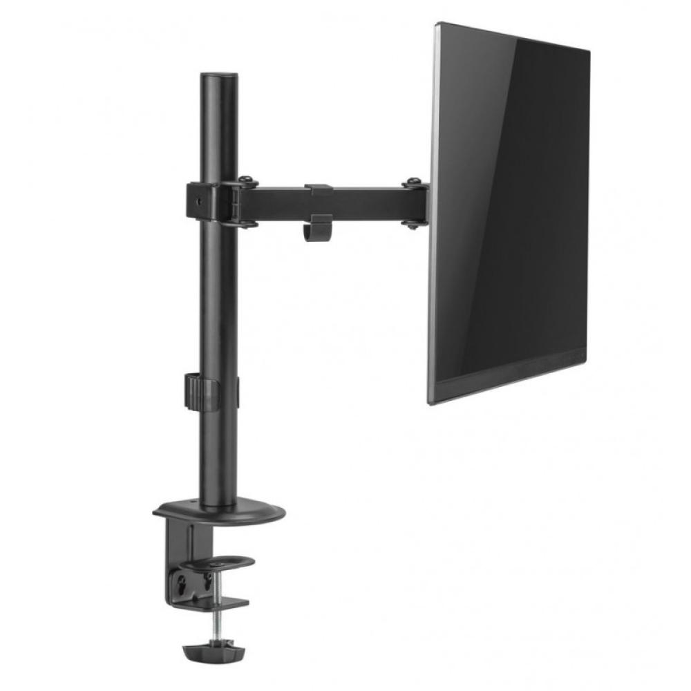 Equip - Soporte de escritorio articulado para monitor de 17«-32», negro