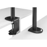 Equip - Soporte de escritorio articulado para monitor de 17«-32», negro