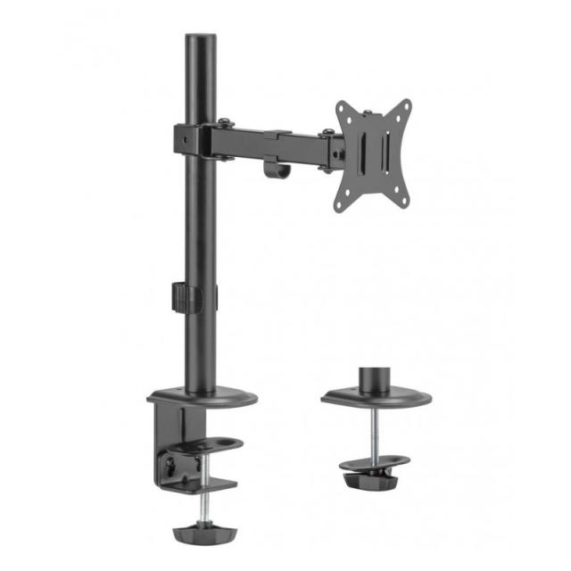 Equip - Soporte de escritorio articulado para monitor de 17«-32», negro