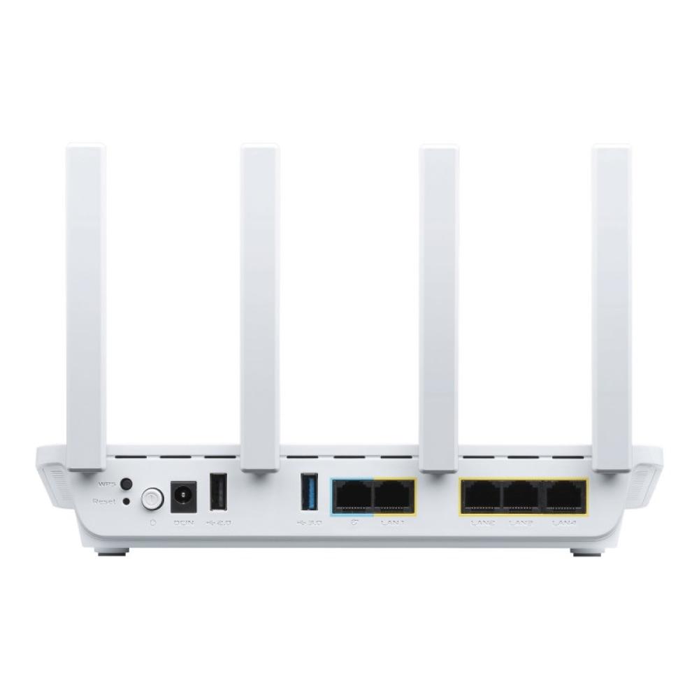 ASUS - EBR63 – Expert WiFi router inalámbrico Gigabit Ethernet Doble banda (2,4 GHz / 5 GHz) Blanco