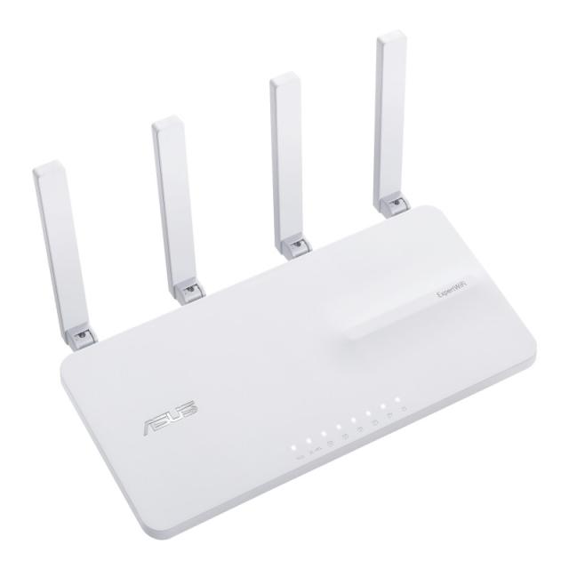 ASUS - EBR63 – Expert WiFi router inalámbrico Gigabit Ethernet Doble banda (2,4 GHz / 5 GHz) Blanco