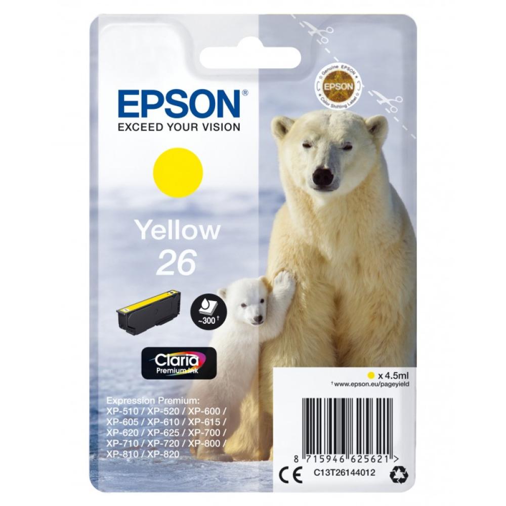 Epson - Polar bear Cartucho 26 amarillo