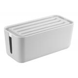 Ewent - EW1569 organizador de cables Universal Caja de cables Blanco 1 pieza(s)