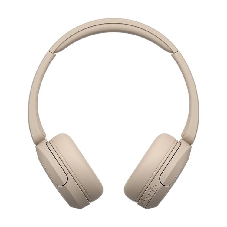 Sony - WH-CH520 Auriculares Inalámbrico Diadema Llamadas/Música USB Tipo C Bluetooth Base de carga Crema de color