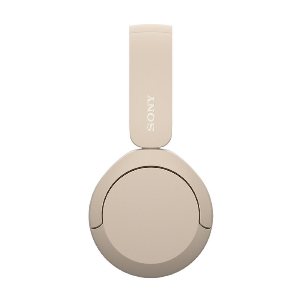 Sony - WH-CH520 Auriculares Inalámbrico Diadema Llamadas/Música USB Tipo C Bluetooth Base de carga Crema de color