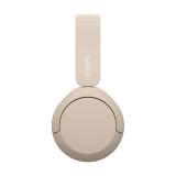 Sony - WH-CH520 Auriculares Inalámbrico Diadema Llamadas/Música USB Tipo C Bluetooth Base de carga Crema de color