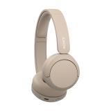Sony - WH-CH520 Auriculares Inalámbrico Diadema Llamadas/Música USB Tipo C Bluetooth Base de carga Crema de color