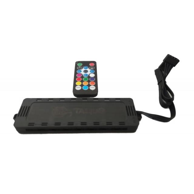 TALIUS - TAL-PACK09-BLK sistema de refrigeración para ordenador Carcasa del ordenador Refrigerador de aire 12 cm Negro 9 pieza(s