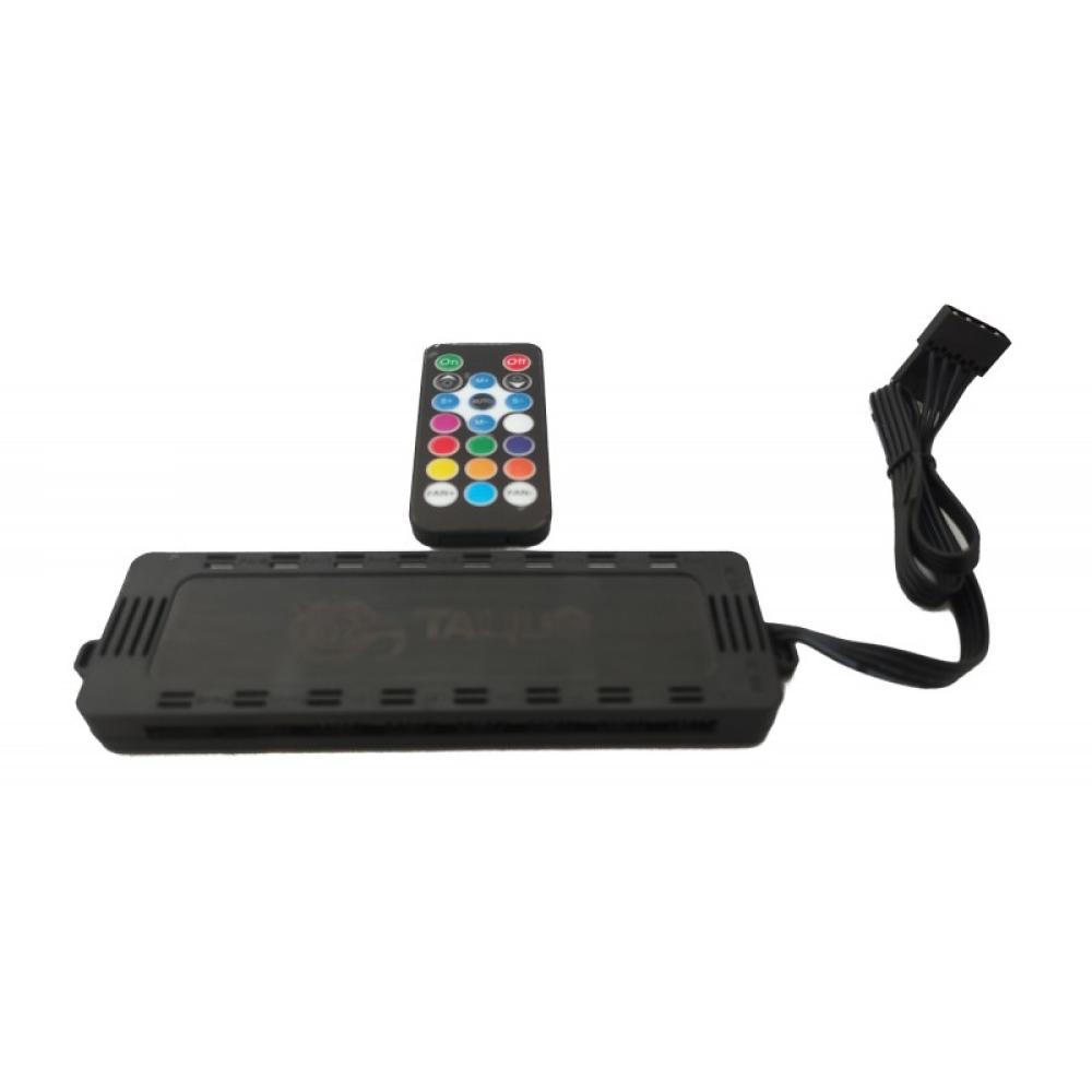 TALIUS - TAL-PACK09-BLK sistema de refrigeración para ordenador Carcasa del ordenador Refrigerador de aire 12 cm Negro 9 pieza(s