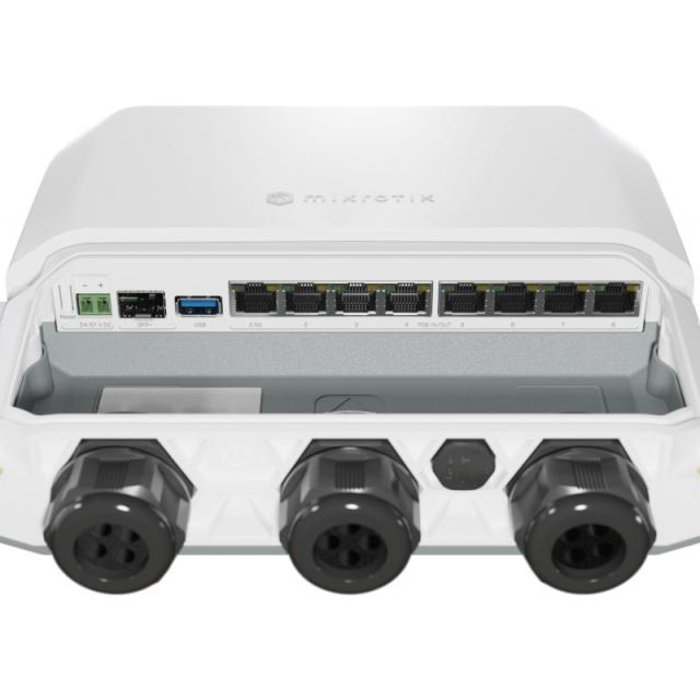 Mikrotik - RB5009UPr+S+OUT router 2.5 Gigabit Ethernet, Gigabit Ethernet Blanco