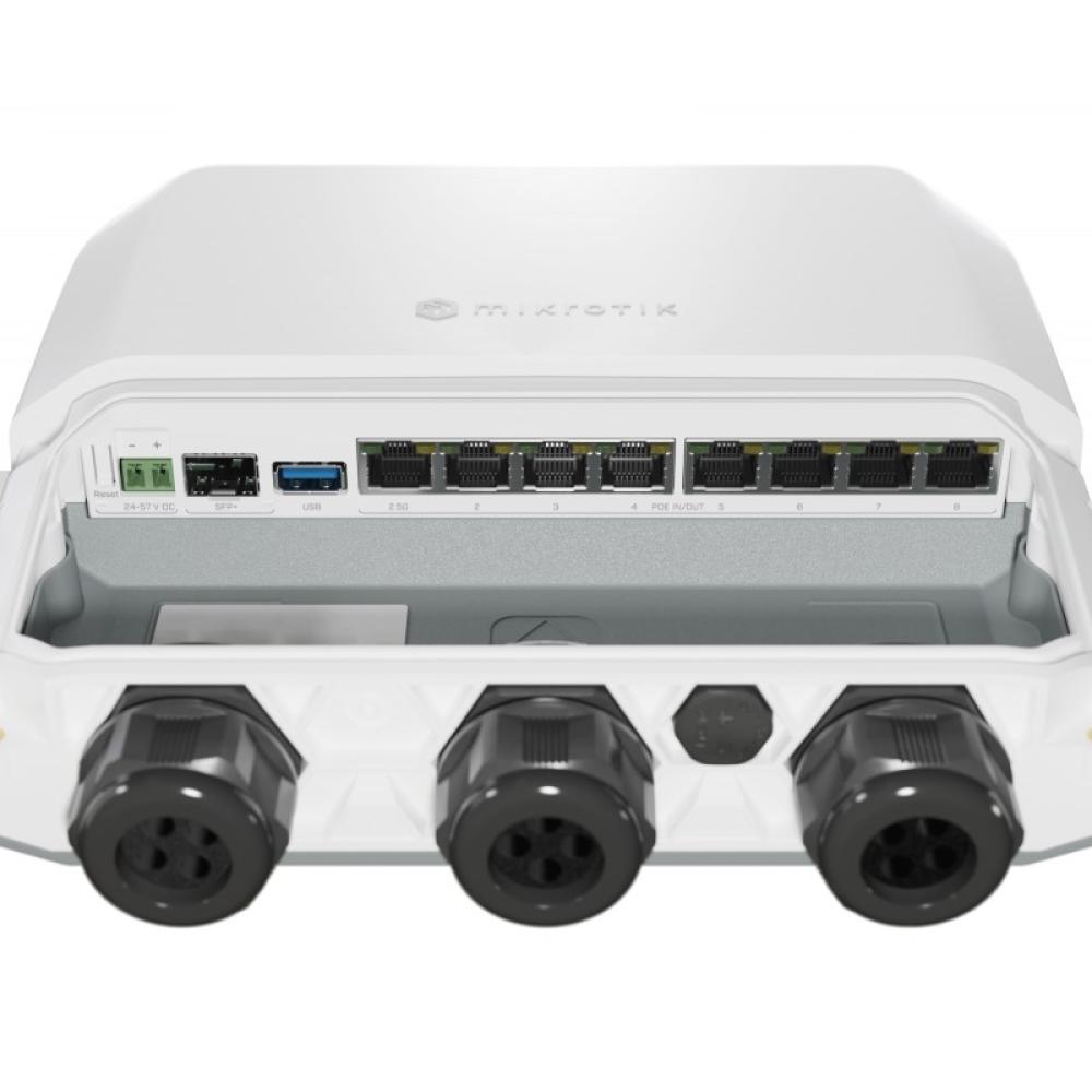 Mikrotik - RB5009UPr+S+OUT router 2.5 Gigabit Ethernet, Gigabit Ethernet Blanco