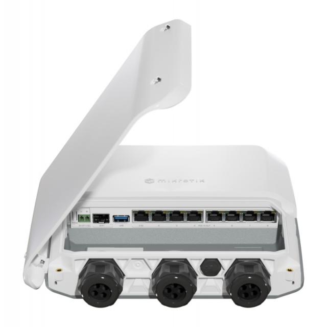 Mikrotik - RB5009UPr+S+OUT router 2.5 Gigabit Ethernet, Gigabit Ethernet Blanco