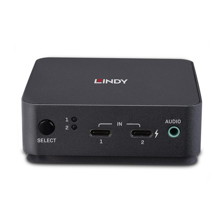 Lindy - 42320 interruptor KVM Gris