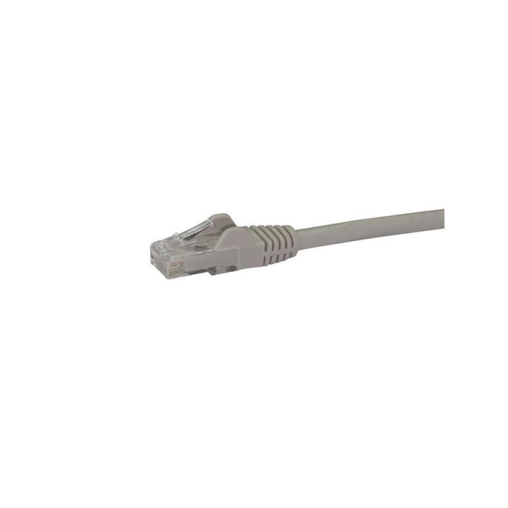 StarTech.com - Cable de 3m Gris de Red Gigabit Cat6 Ethernet RJ45 sin Enganche - Snagless