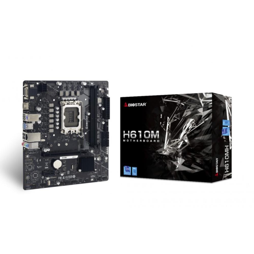 Biostar - H610MH D5 placa base Intel H610 LGA 1700 micro ATX