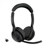 Jabra - Evolve2 55 Auriculares Inalámbrico Diadema Oficina/Centro de llamadas Bluetooth Negro - 25599-999-899