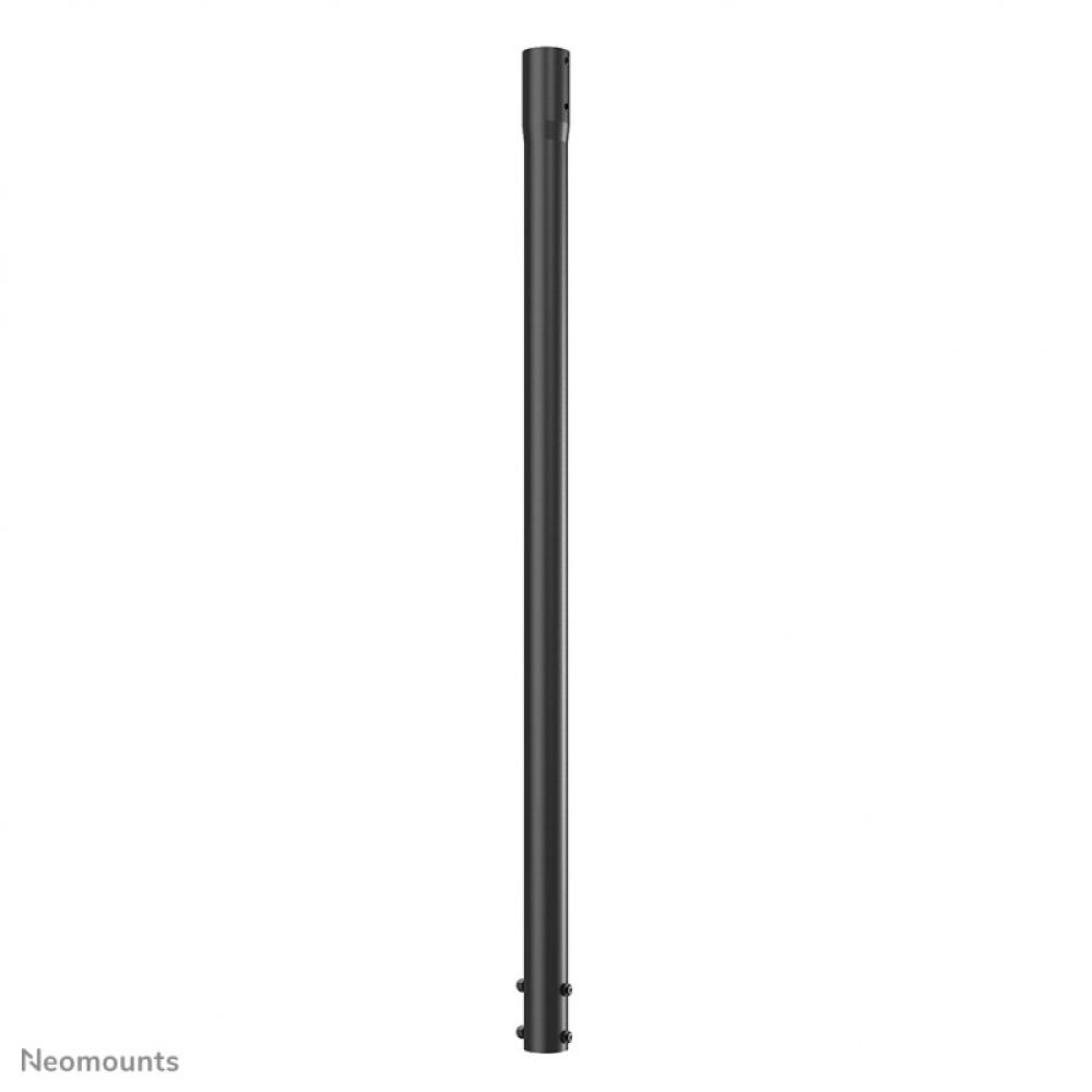 Neomounts - NS-EP100BLACK Tubo de extensión para soporte de techo TV - alt. 107,5 cm