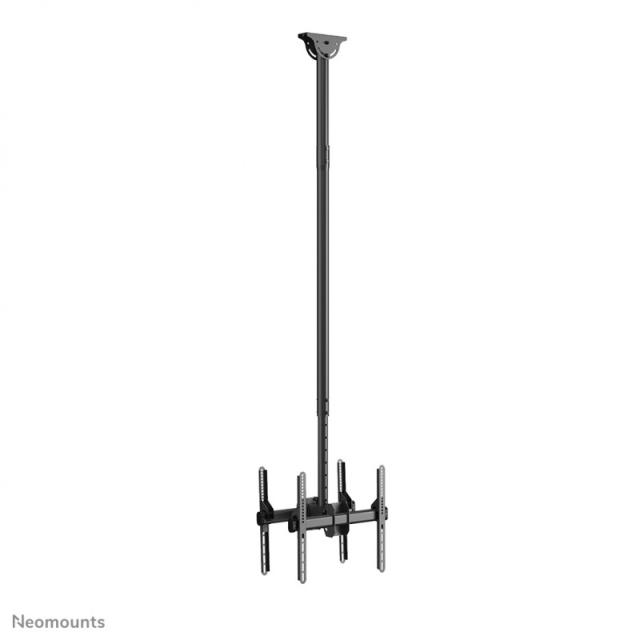 Neomounts - NS-EP100BLACK Tubo de extensión para soporte de techo TV - alt. 107,5 cm